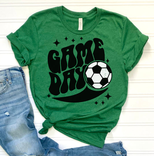 Game Day Soccer Ball Graphic Tee