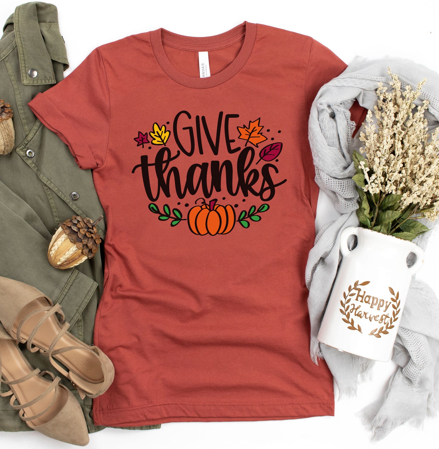 Give Thanks Graphic Tee