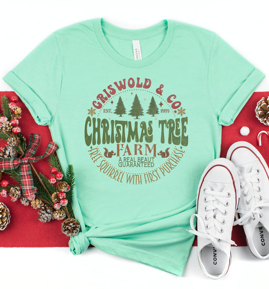 Griswold Christmas Tree Farm Graphic Tee