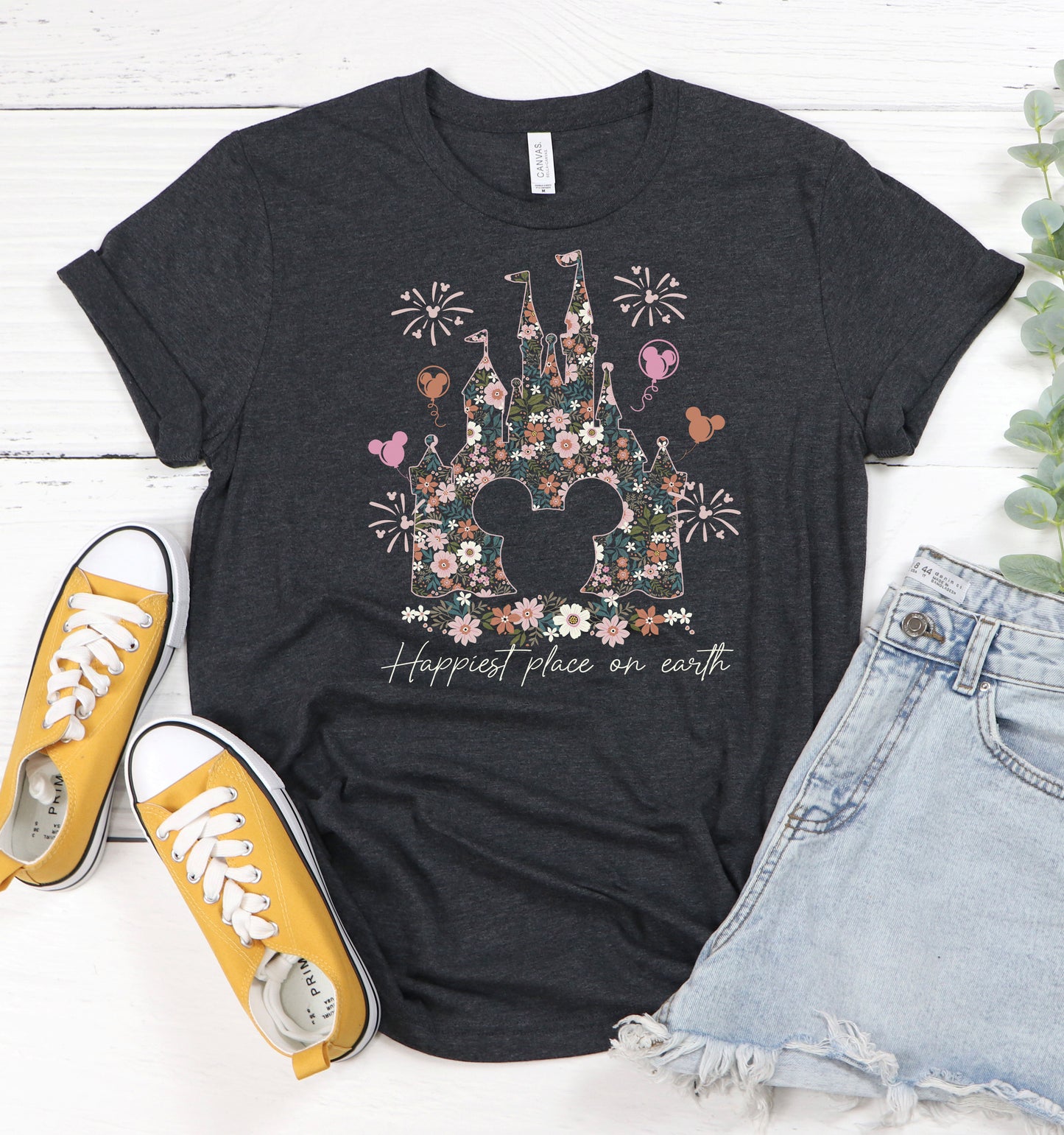 Happiest Place Castle Graphic Tee
