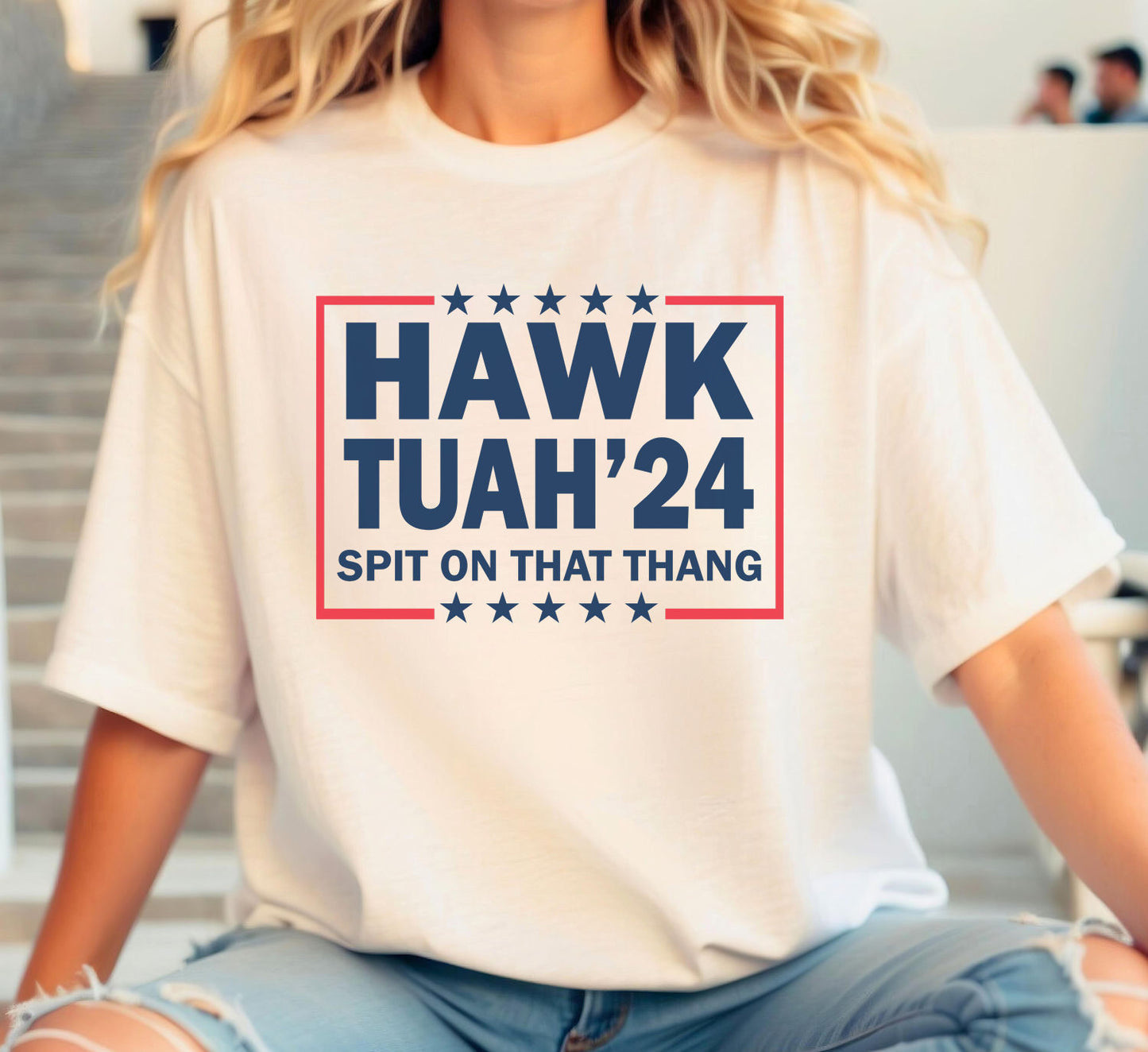 Hawk Tuah 24 Graphic Tank