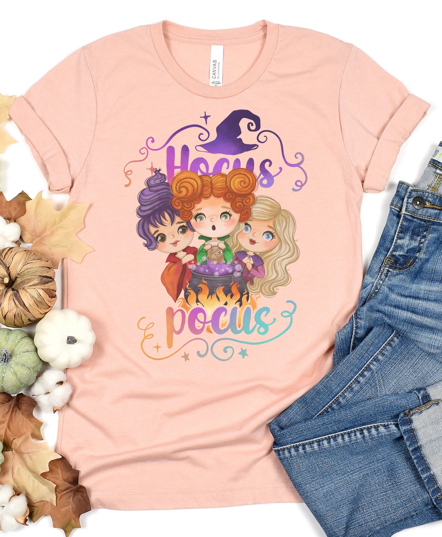 Hocus Pocus Cartoon Graphic Tee