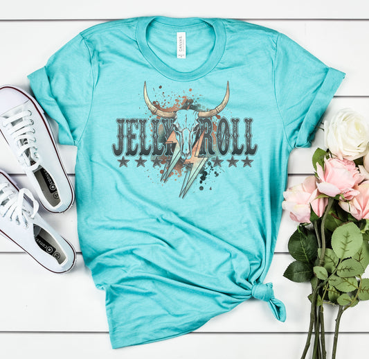 Jelly Cow Skull Graphic Tee