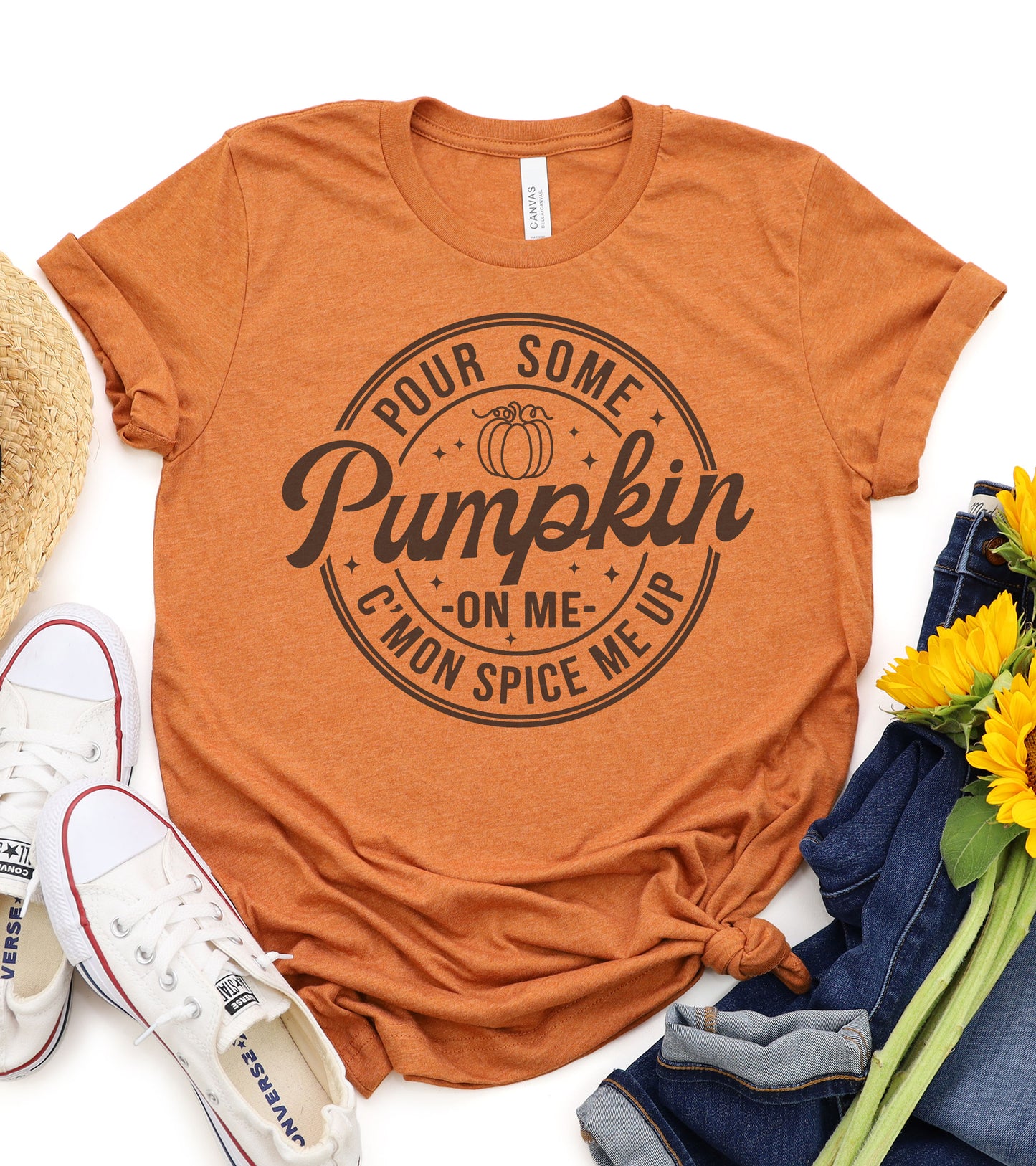 Pour Some Pumpkin on Me Graphic Tee