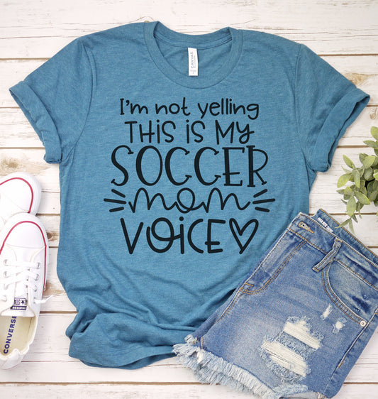 Soccer Mom Voice Graphic Tee