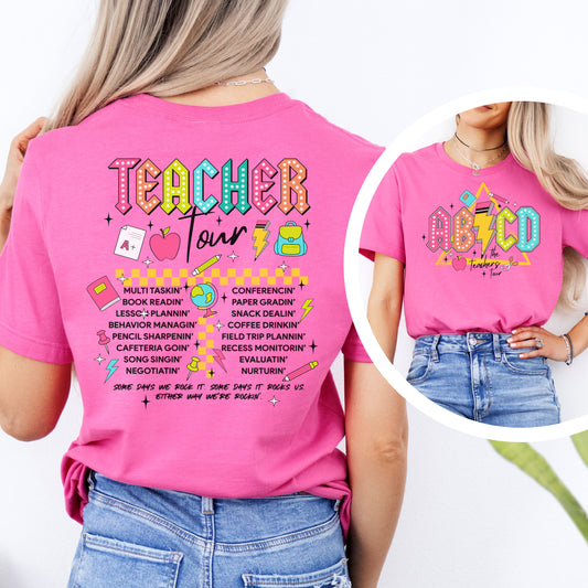 Teacher Tour Graphic Tee