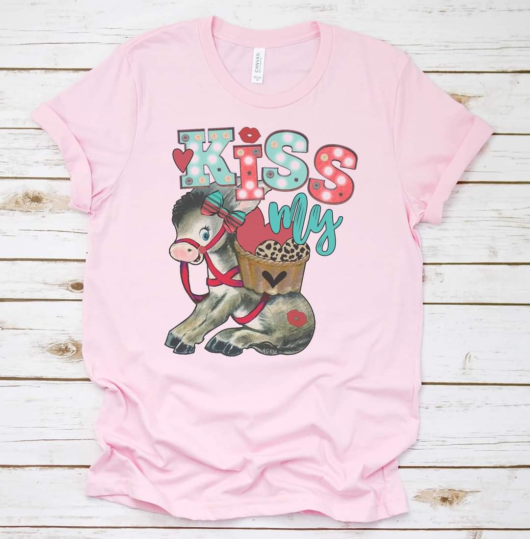 Kiss My Valentine Graphic Tee