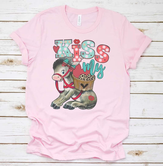 Kiss My Valentine Graphic Tee