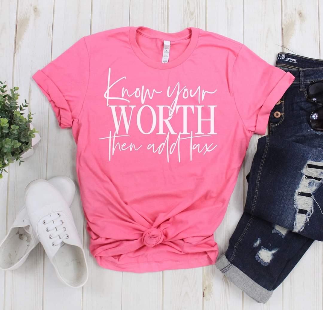 Know Your Worth Graphic Tee