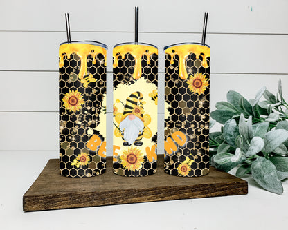 Gnome Honey Bee Tumbler