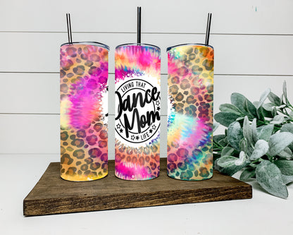 Dance Mom Leopard Tumbler