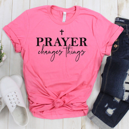 Prayer Changes Things Graphic Tee