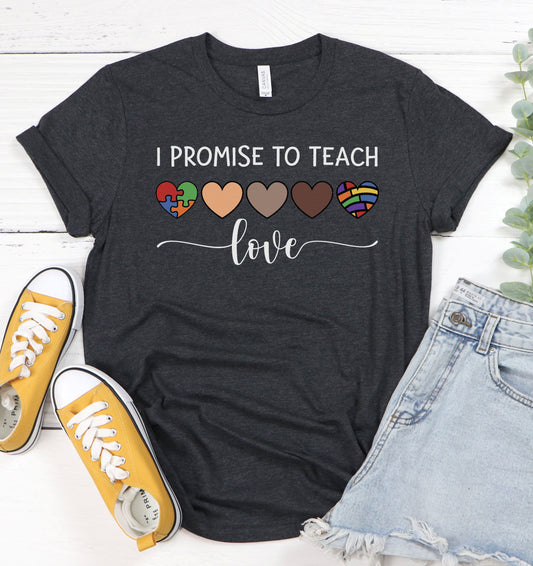 I promise to Teach Graphic Tee