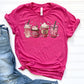 Pink Valentine Latte Graphic Tee