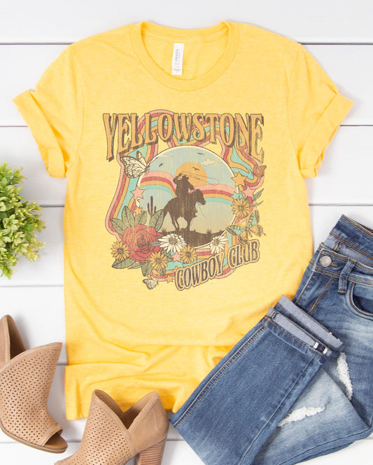 Yellowstone Cowboys Club Graphic Tee